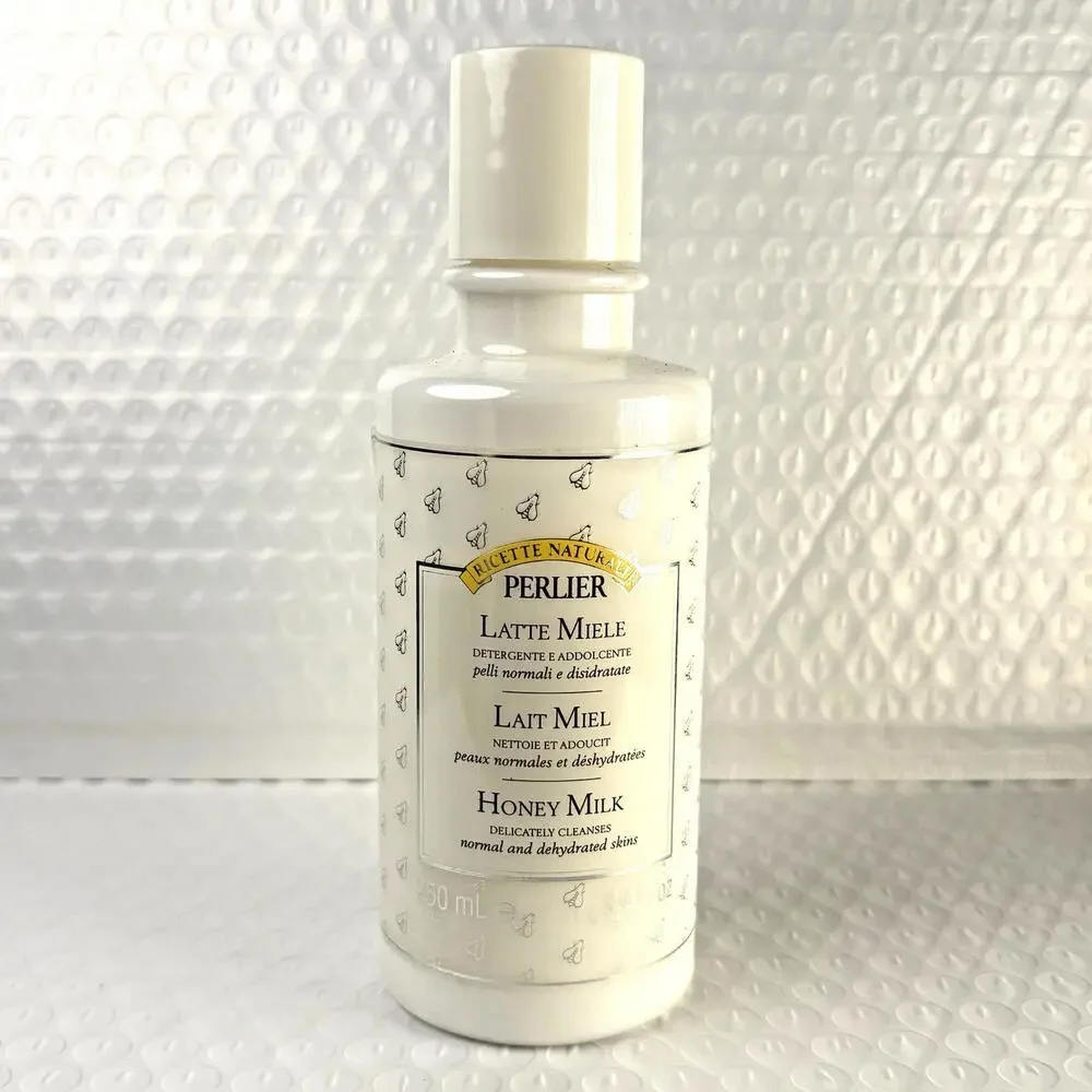 Perlier Honey Milk Lait Miel Cleanser Set 3x 250ml Sensitive Skin Made in Italy